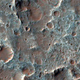 Landforms at West End of Her Desher Vallis. Photo credit: NASA/JPL/University of Arizona